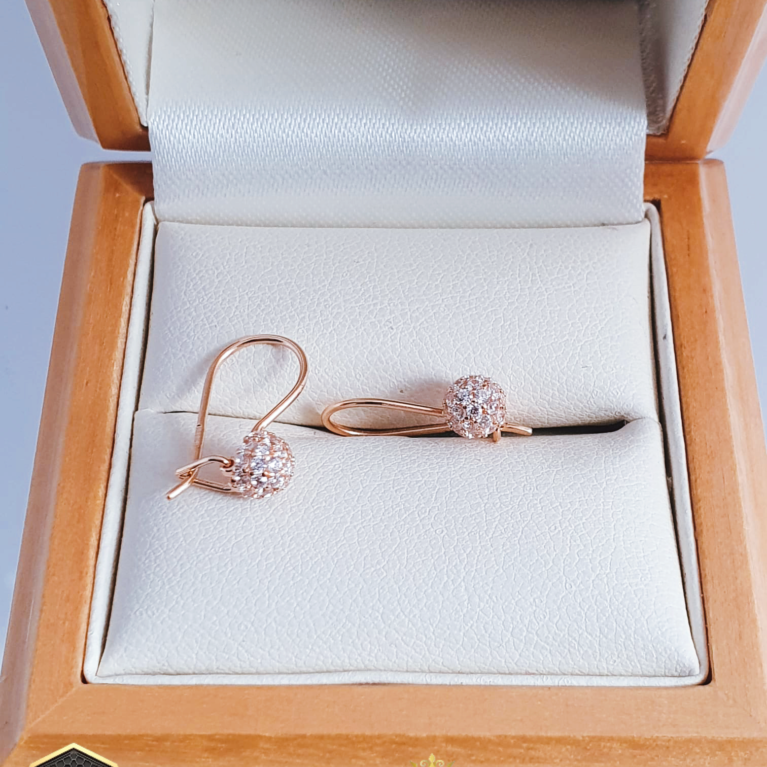 Children's Earrings with zirconia