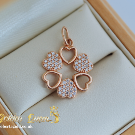 Pedant with zirconia