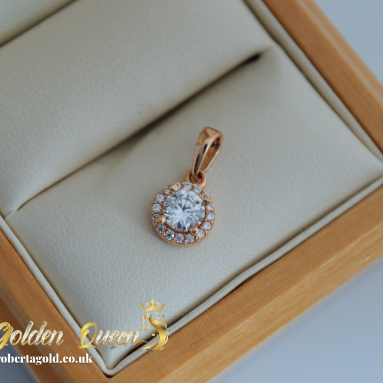 Pedant with zirconia