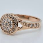 Ring with zirconia